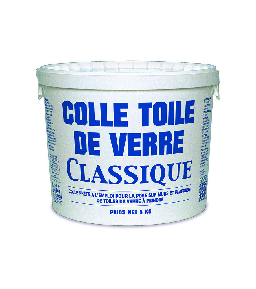 Colle pour Toile de verre à peindre DELZONGLE 5kg