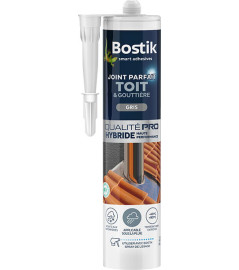 BOSTIK Joint Parfait Toit et Gouttière gris 290ml