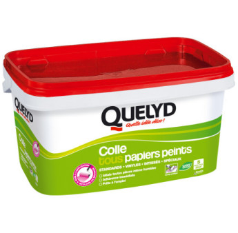 Colle pâte QUELYD tous papiers peints 5kg