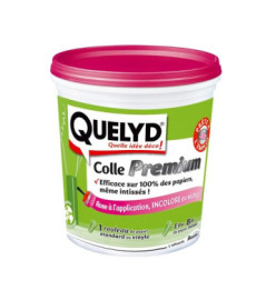 Colle pâte QUELYD tous papiers peints 1kg