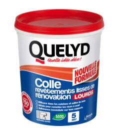 Colle QUELYD revêtement mural lisse de rénovation lourd 1kg