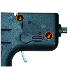 Pistolet Dripless THEARD Ergomax pour cartouche  réf : 4056