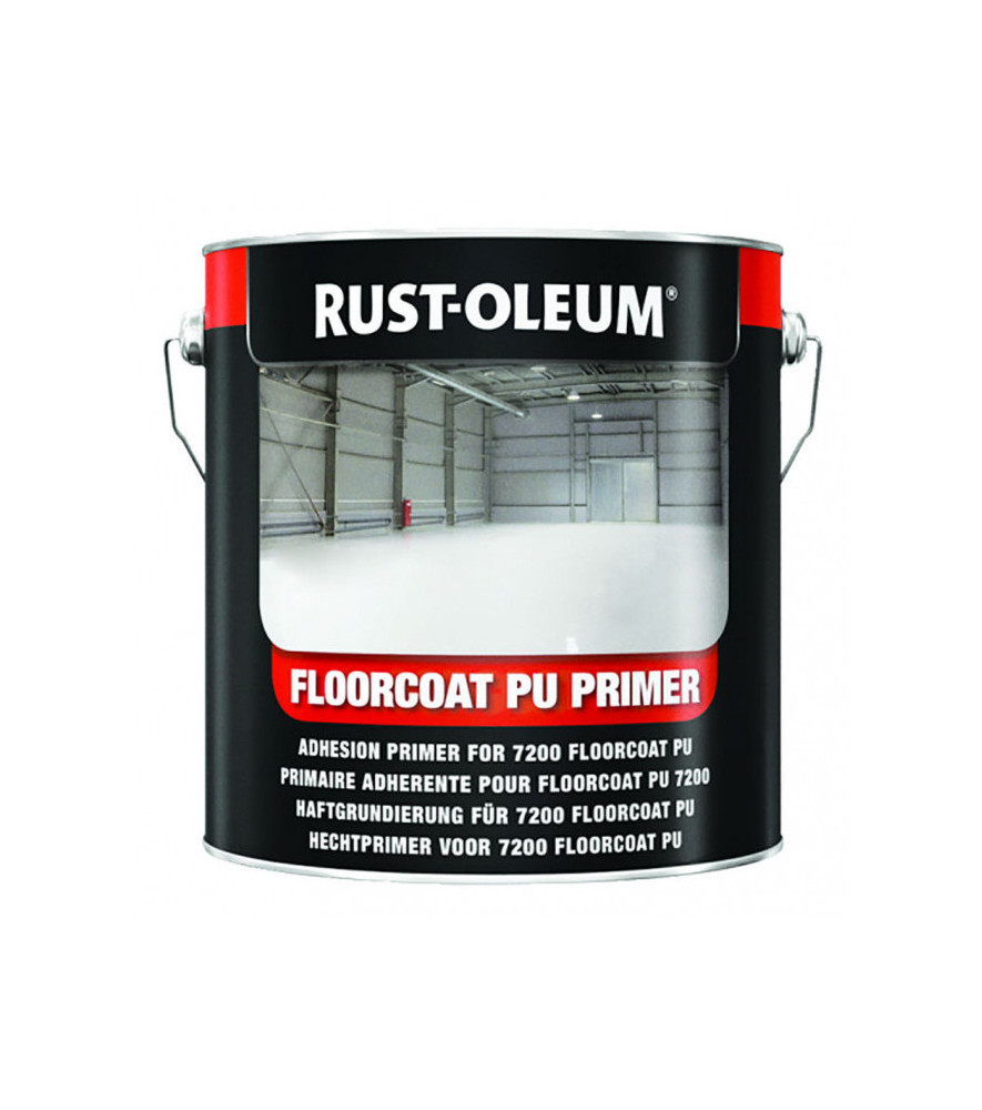 Peinture RUST-OLEUM Floorcoat PU 7250 satin base WH blanc fort 7259 2,5L