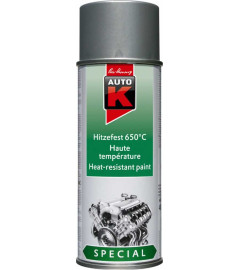 Peinture haute température 650°C AUTO-K 400ml argent