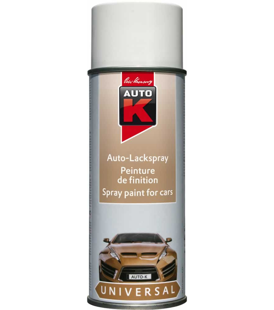 Peinture de finition AUTO-K 400ml blanc brillant