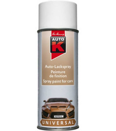 Peinture de finition AUTO-K 400ml blanc mat