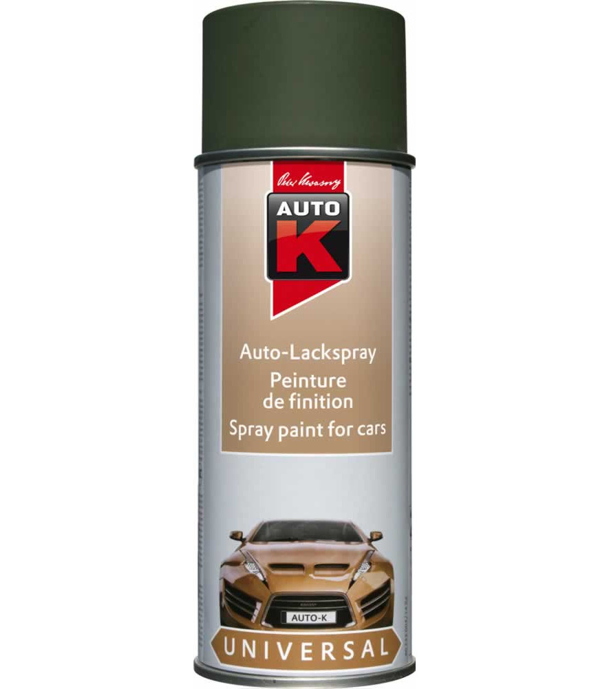 Peinture de finition AUTO-K 400ml vert militaire