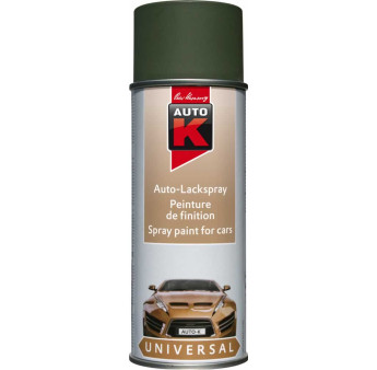 Peinture de finition AUTO-K 400ml vert militaire