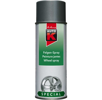 Peinture pour jantes AUTO-K 400ml argent titane