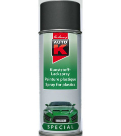 Peinture pour plastique AUTO-K 400ml gris foncé