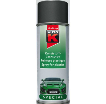 Peinture pour plastique AUTO-K 400ml gris foncé