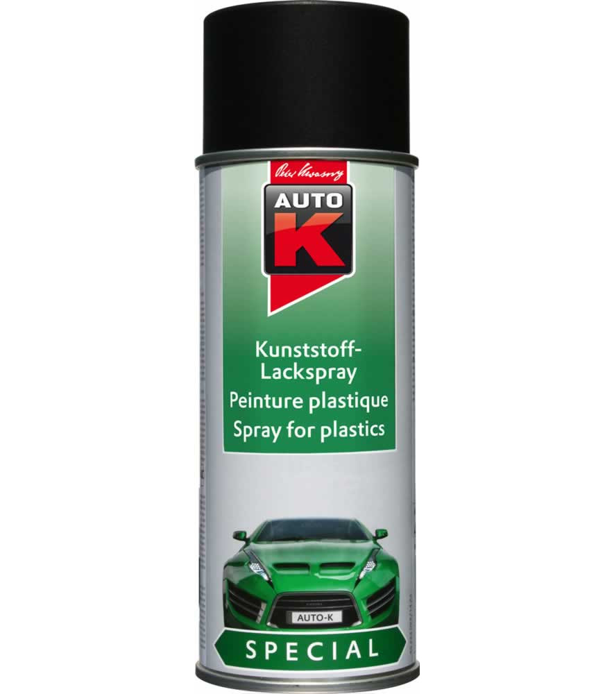 Peinture pour plastique AUTO-K 400ml noir