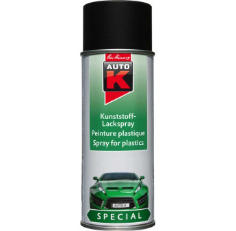 Peinture pour plastique AUTO-K 400ml noir