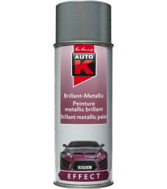 Peinture métalisée AUTO-K 400ml argent silverstone