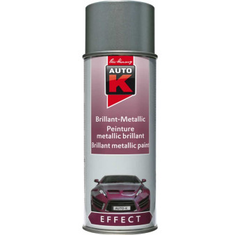 Peinture métalisée AUTO-K 400ml argent silverstone