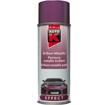 Peinture métalisée AUTO-K 400ml violet catalunya
