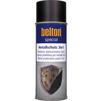 Peinture anti-corrosion BELTON noir mat 400ml