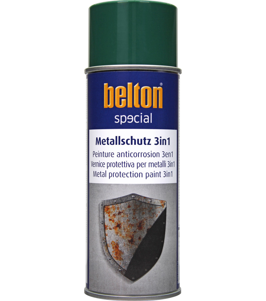 Peinture anti-corrosion BELTON vert mousse 400ml