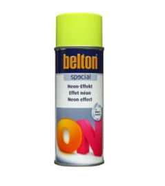 Peinture BELTON Effet néon jaune 400ml