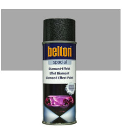 Peinture effet diamant BELTON argent 400ml