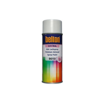 Peinture BELTON spectral mat RAL 9010 blanc pur 400ml