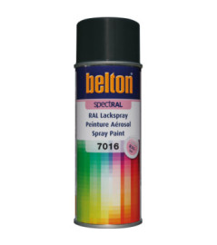 Peinture BELTON spectral satin 400ml gris anthracite