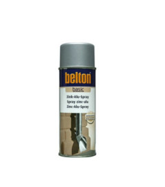 Peinture BELTON zinc alu spray gris argent 400ml