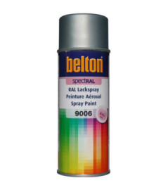 Peinture BELTON spectral brillant RAL 9006 aluminium blanc 400ml