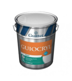 Peinture GUITTET Guiocryl Confort Blanc 3L