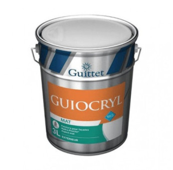 Peinture GUITTET Guiocryl Confort Blanc 3L