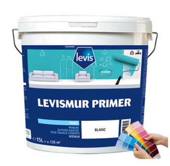 Peinture LEVIS Levismur Primer blanc 1L