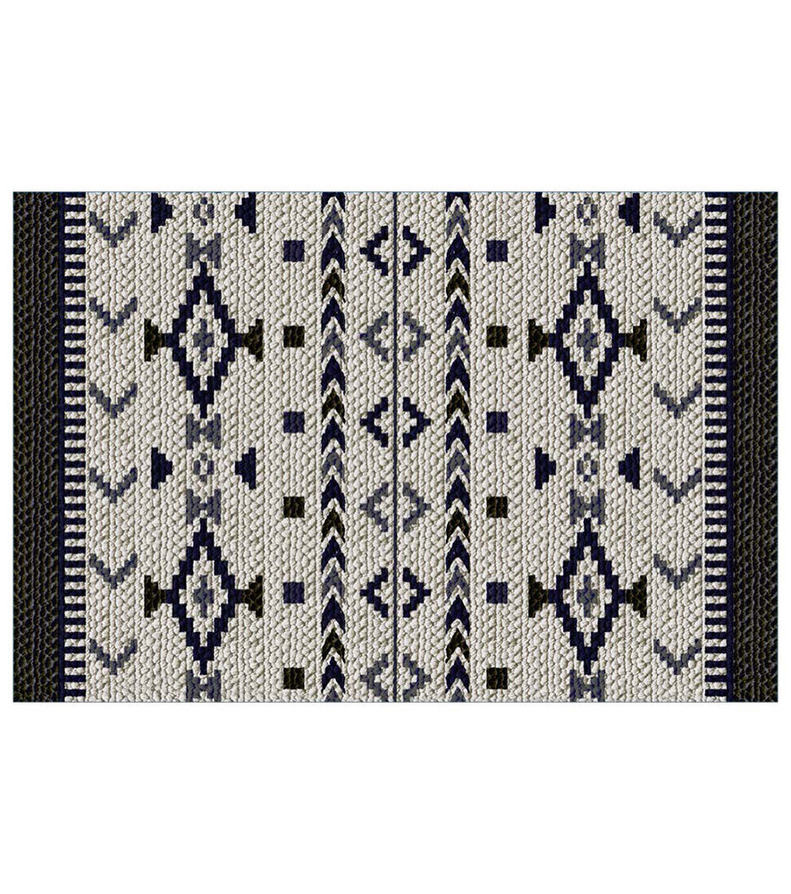 Tapis Déco Velvet Aztec 40x60cm