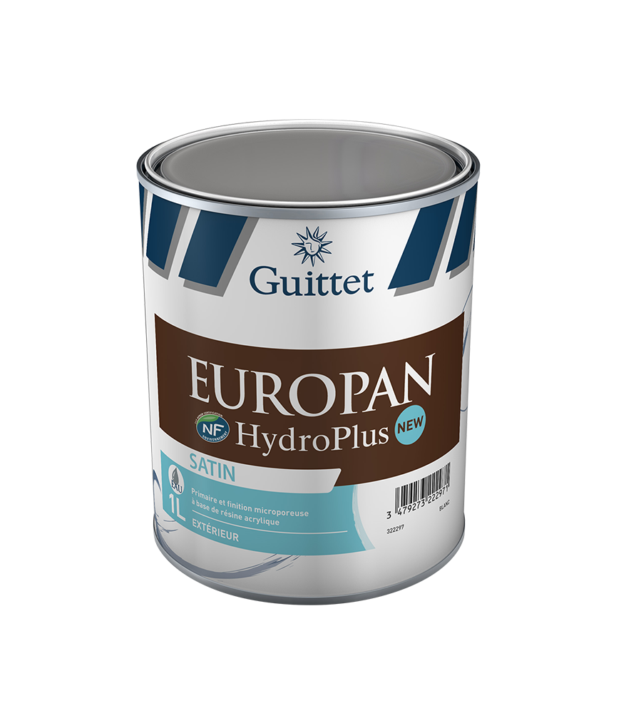 Peinture GUITTET Europan hydroplus New blanc 1L