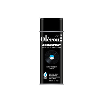 Aérosol TECHNIMA Aquaspray Oléron noir vinyle satiné 400ml