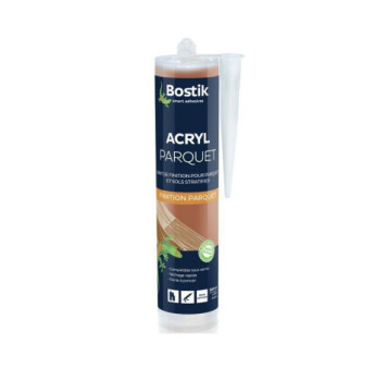 Mastic BOSTIK Acryl parquet teck 310ml