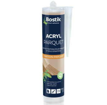 Mastic BOSTIK Acryl parquet chêne clair 310ml