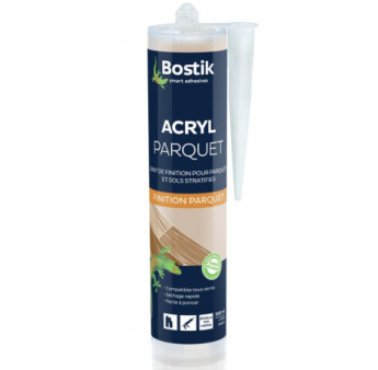 Mastic BOSTIK Acryl parquet érable pin frêne 310ml