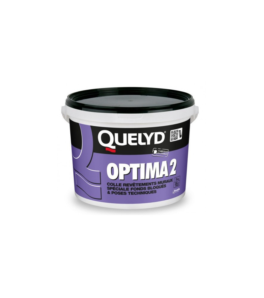 Colle revêtements muraux QUELYD PRO Optima2 5kg