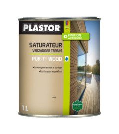 Saturateur PLASTOR Pur-T Wood incolore 1L