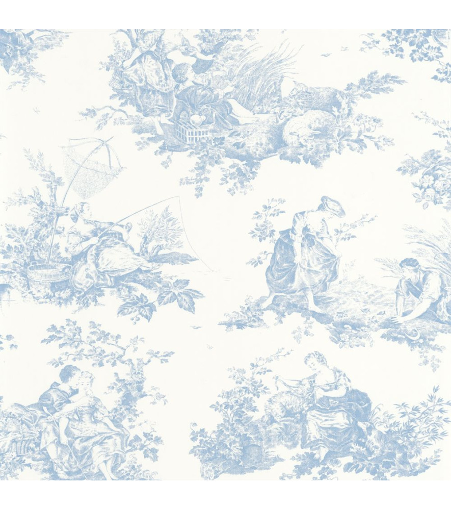 Papier Peint CASADECO Belles Toiles de Jouy LBTJ87916217 Papier Peint CASADECO Belles Toiles de Jouy LBTJ87916217
