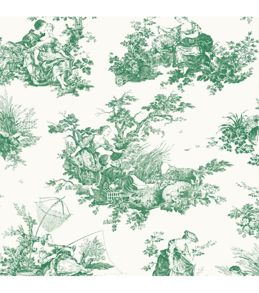 Papier Peint CASADECO Belles Toiles de Jouy LBTJ87917710 Papier Peint CASADECO Belles Toiles de Jouy LBTJ87917710