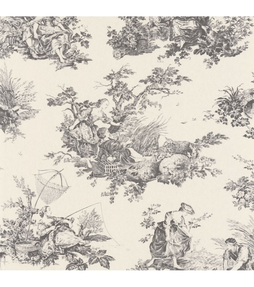 Papier Peint CASADECO Belles Toiles de Jouy LBTJ87919612 Papier Peint CASADECO Belles Toiles de Jouy LBTJ87919612