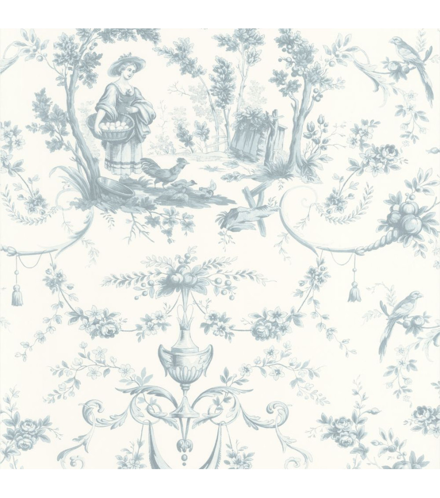 Papier Peint CASADECO Belles Toiles de Jouy LBTJ87976322 Papier Peint CASADECO Belles Toiles de Jouy LBTJ87976322
