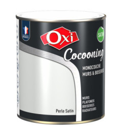 Peinture OXI murs et boiseries COCOONING satin  perle  2,5L