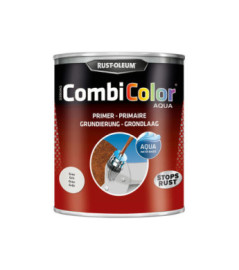 Peinture RUST-OLEUM Combiprimer Aqua primaire antirouille gris 0,75L