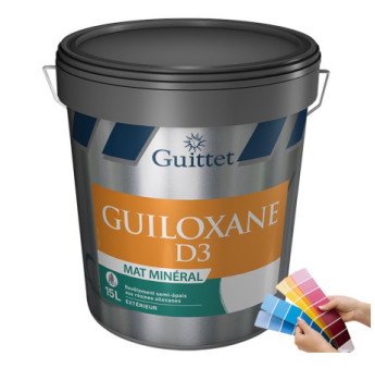 Peinture GUITTET Guiloxane Confort D3 base GUP 15L