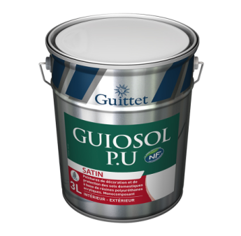 Peinture GUITTET Guiosol PU blanc 3L