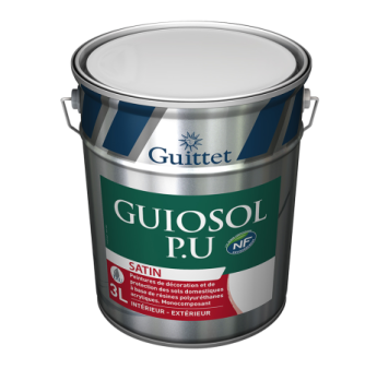 Peinture GUITTET Guiosol PU base GUT1 3L