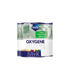 Peinture LEVIS Oxygène velours mix blanc 1L