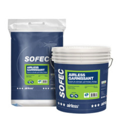 Enduit airless garnissant SOFEC blanc 25kg